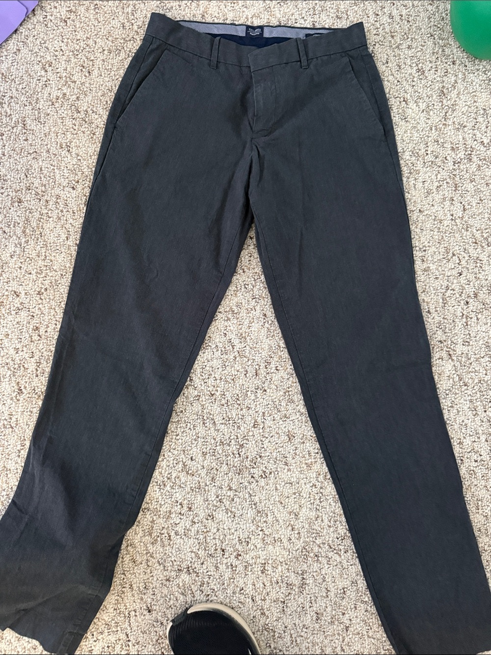 GAP Men's Charcoal Gray Casual Chinos 20% off 2 or more items.
